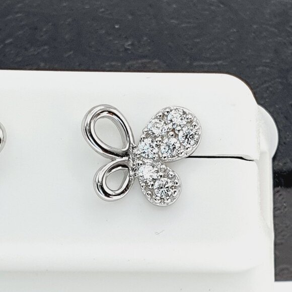 "925 sterling silver luxury CZ earrings for women/girls, Best forRJUS2216 - Picture 9 of 11